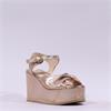 Marco Moreo Buenos Aires Platform Sandal - Rose Metallic